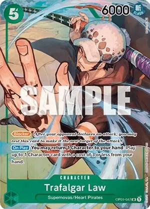 Trafalgar Law (047) (Parallel) — Romance Dawn — One Piece Card Game