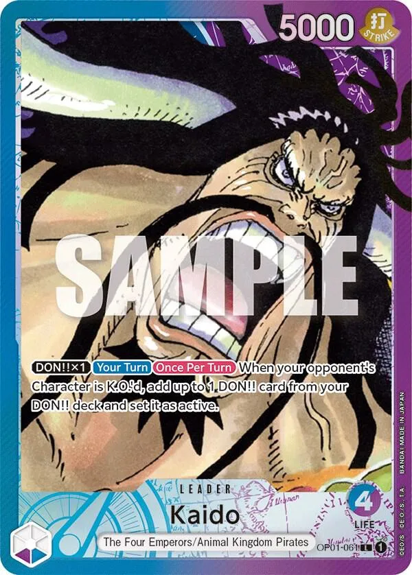 Kaido (061) (Parallel) — Romance Dawn — One Piece Card Game