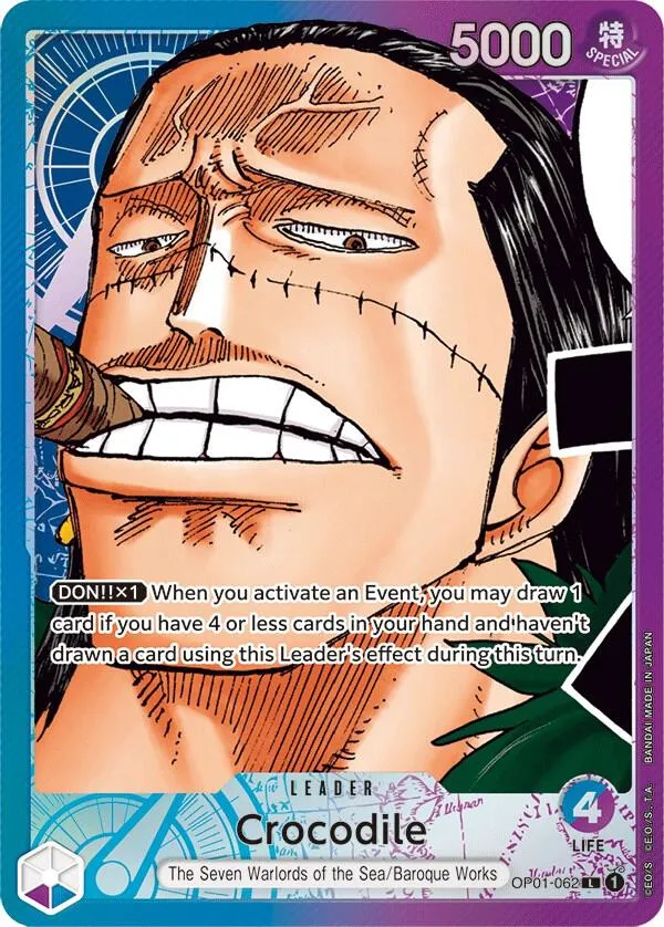 Crocodile (062) (Parallel) — Romance Dawn — One Piece Card Game