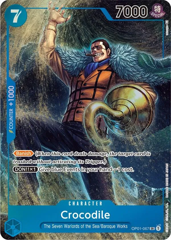 Crocodile (067) (Parallel) — Romance Dawn — One Piece Card Game