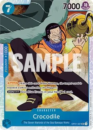 Crocodile (067) — Romance Dawn — One Piece Card Game
