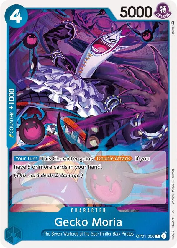 Gecko Moria — Romance Dawn — One Piece Card Game