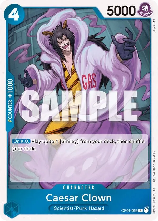 Caesar Clown — Romance Dawn — One Piece Card Game