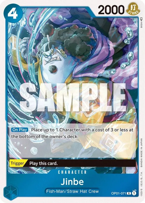Jinbe (071) — Romance Dawn — One Piece Card Game