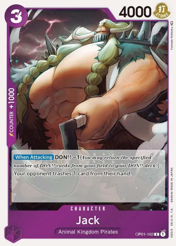 Jack — Romance Dawn — One Piece Card Game