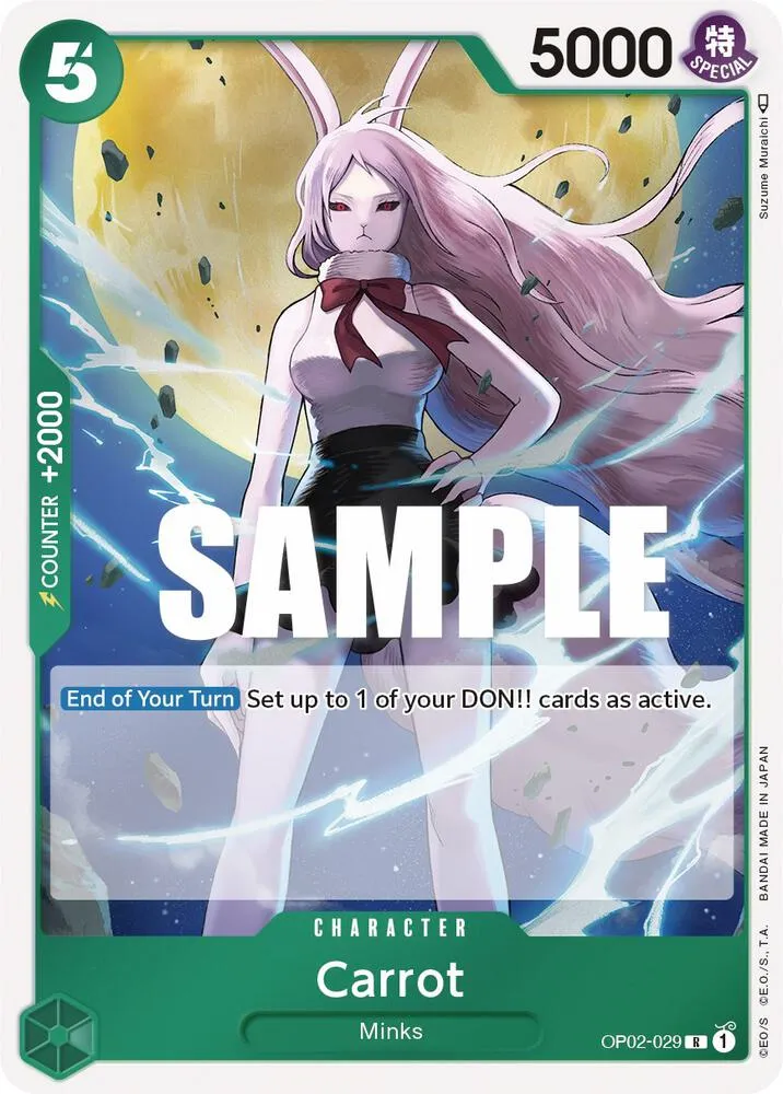 Carrot — Paramount War — One Piece Card Game