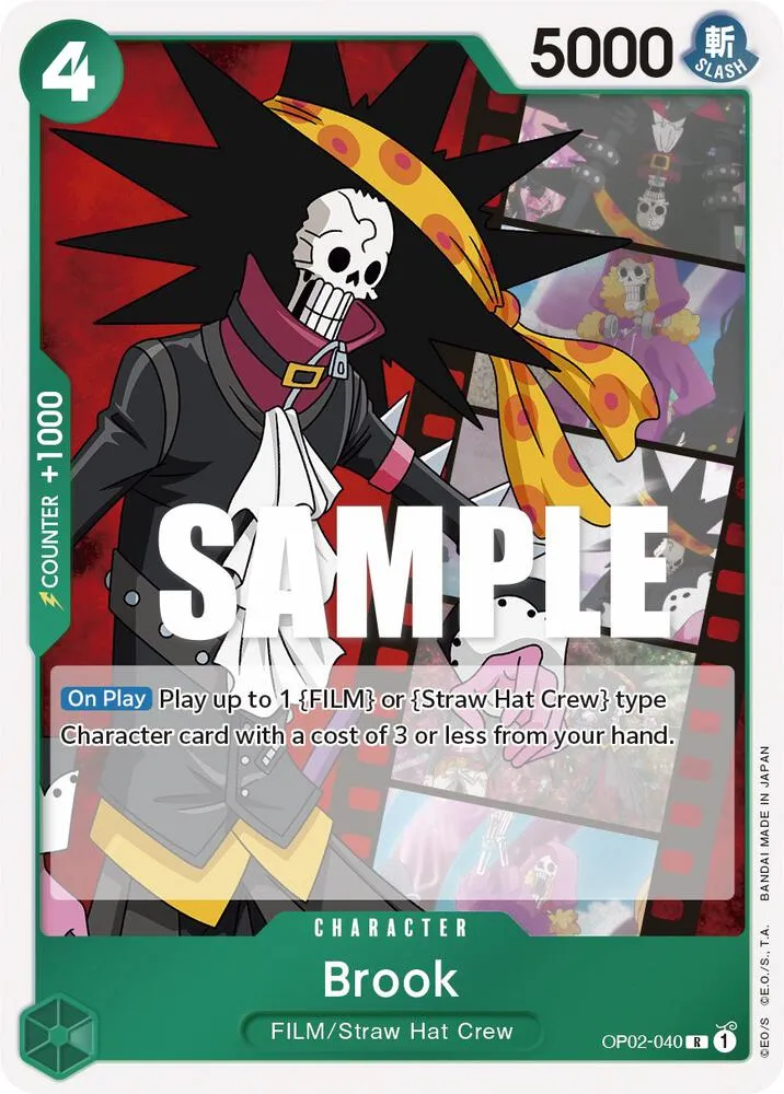 Brook — Paramount War — One Piece Card Game