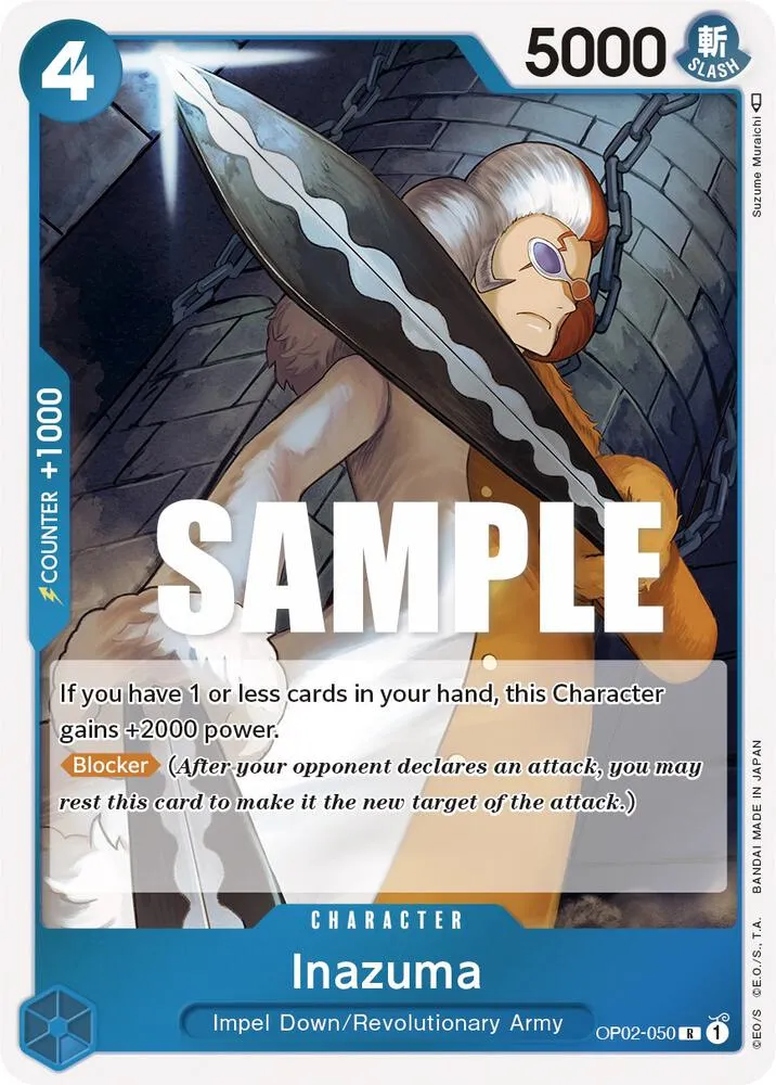 Inazuma — Paramount War — One Piece Card Game