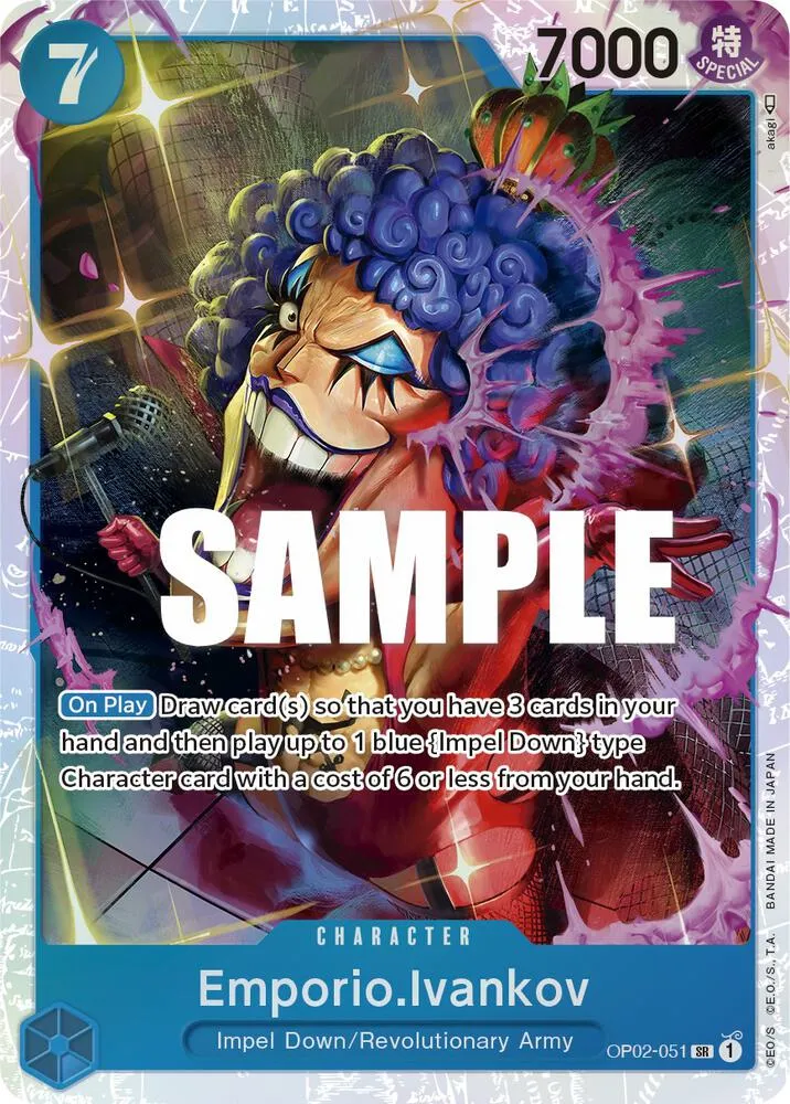 Emporio.Ivankov (051) — Paramount War — One Piece Card Game