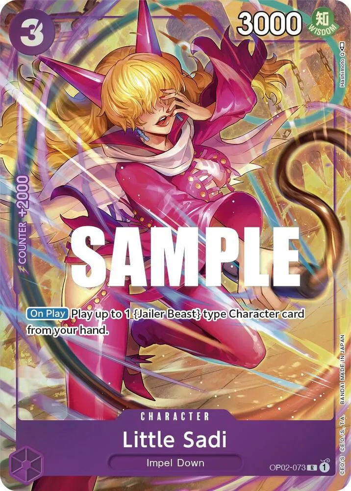 Little Sadi (Alternate Art) — Paramount War — One Piece Card Game