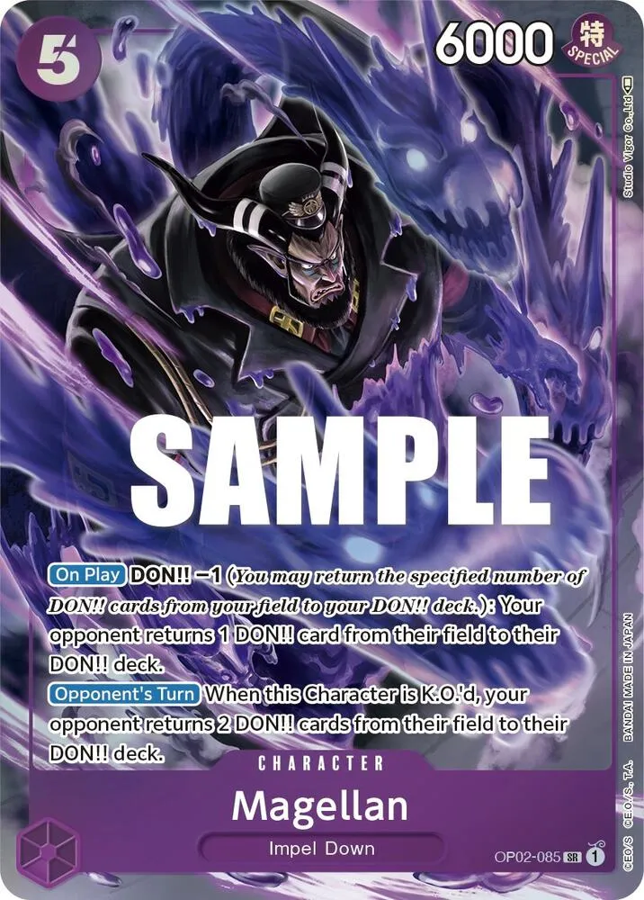 Magellan (085) (Alternate Art) — Paramount War — One Piece Card Game