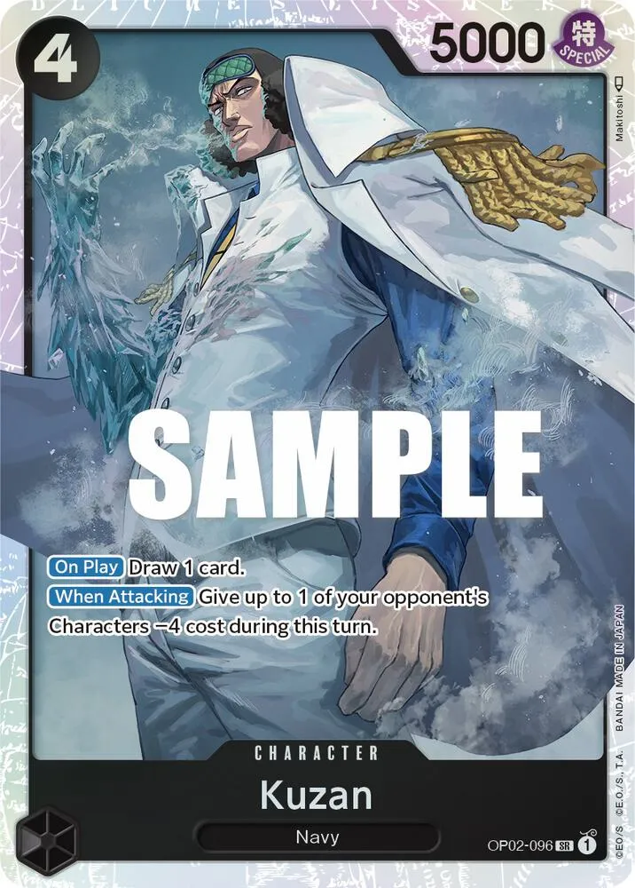 Kuzan (096) — Paramount War — One Piece Card Game