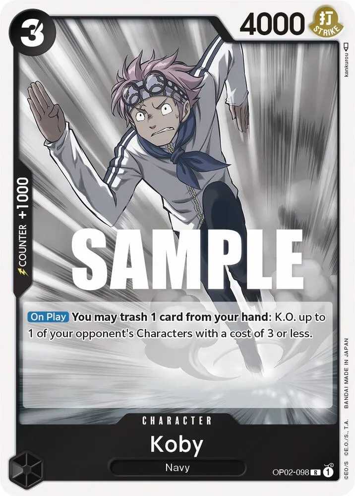 Koby — Paramount War — One Piece Card Game
