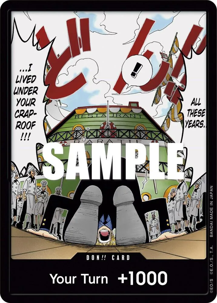 DON!! Card (Alternate Art) — Pillars of Strength — One Piece Card Game