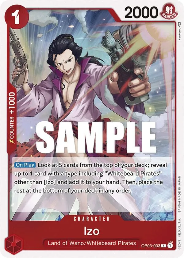 Izo — Pillars of Strength — One Piece Card Game