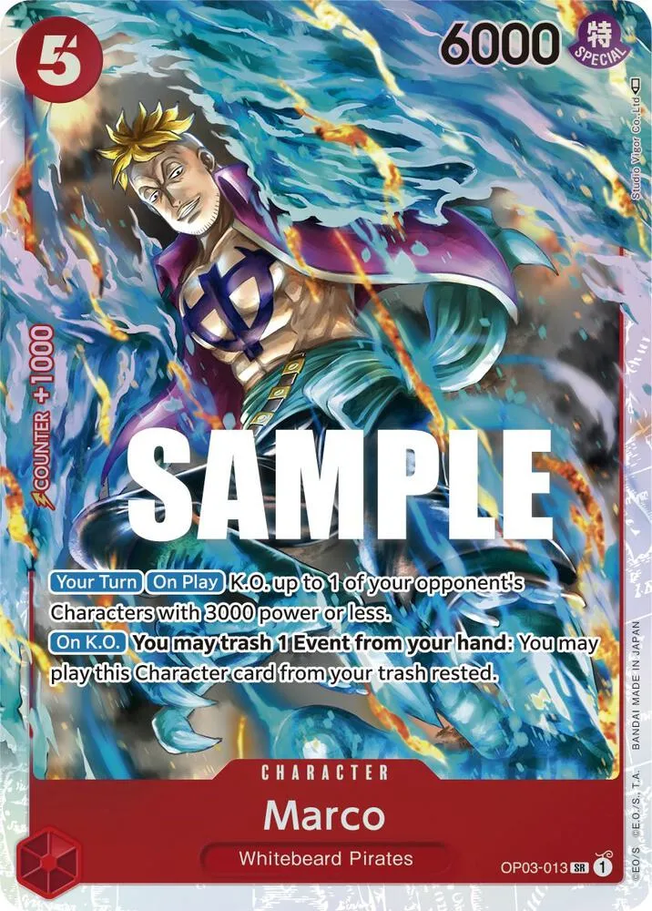 Marco — Pillars of Strength — One Piece Card Game