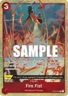 Product image for Fire Fist (Alternate Art)