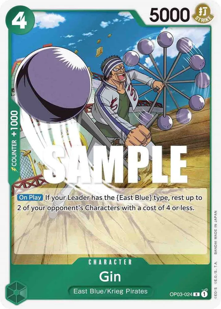 Gin — Pillars of Strength — One Piece Card Game