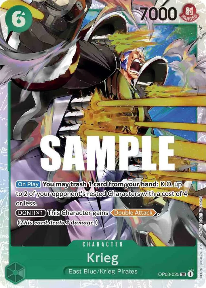 Krieg — Pillars of Strength — One Piece Card Game