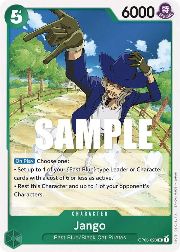 Jango — Pillars of Strength — One Piece Card Game