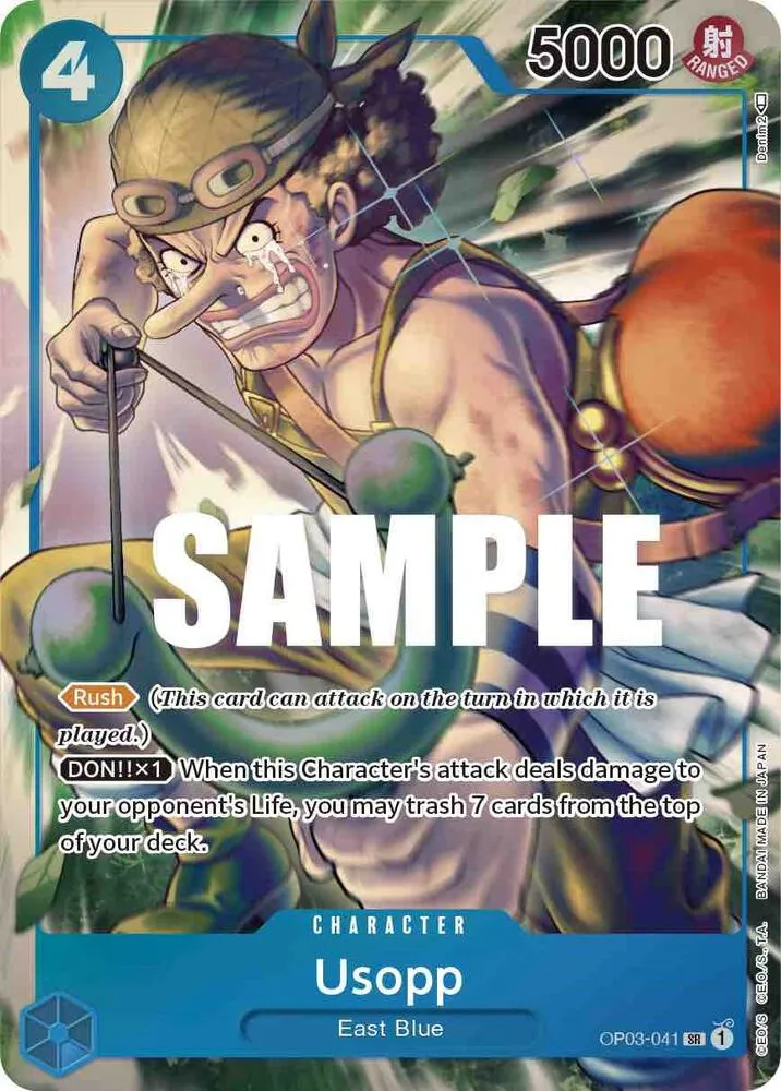 Usopp (Alternate Art) — Pillars of Strength — One Piece Card Game