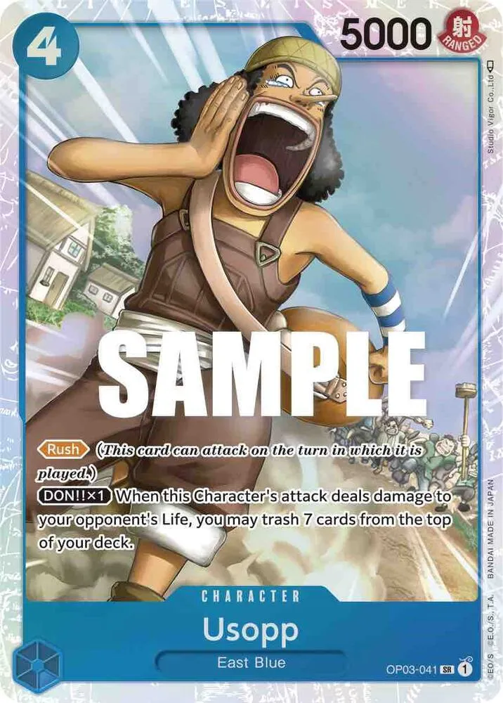 Usopp — Pillars of Strength — One Piece Card Game