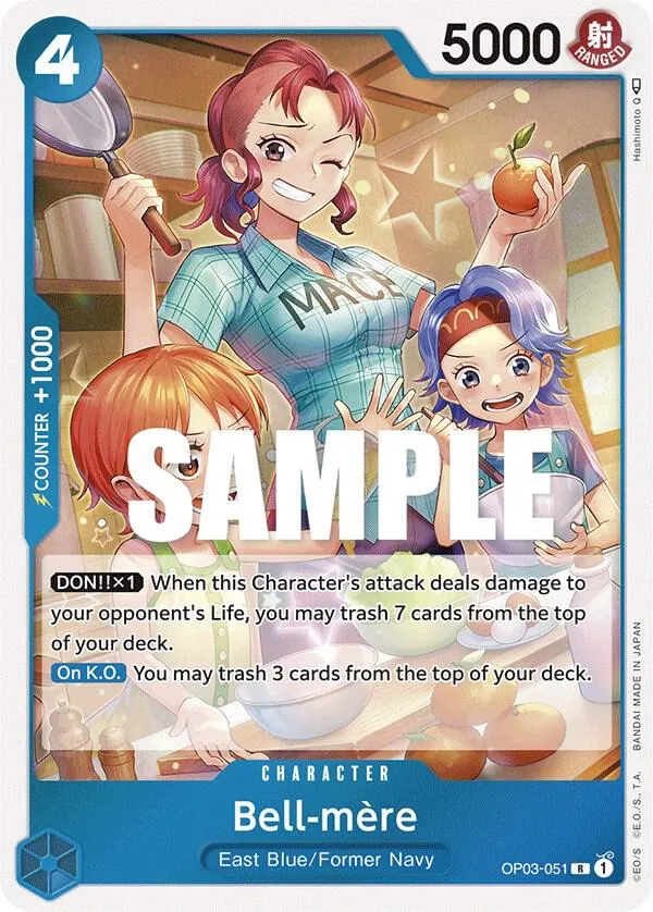Bell-mere — Pillars of Strength — One Piece Card Game