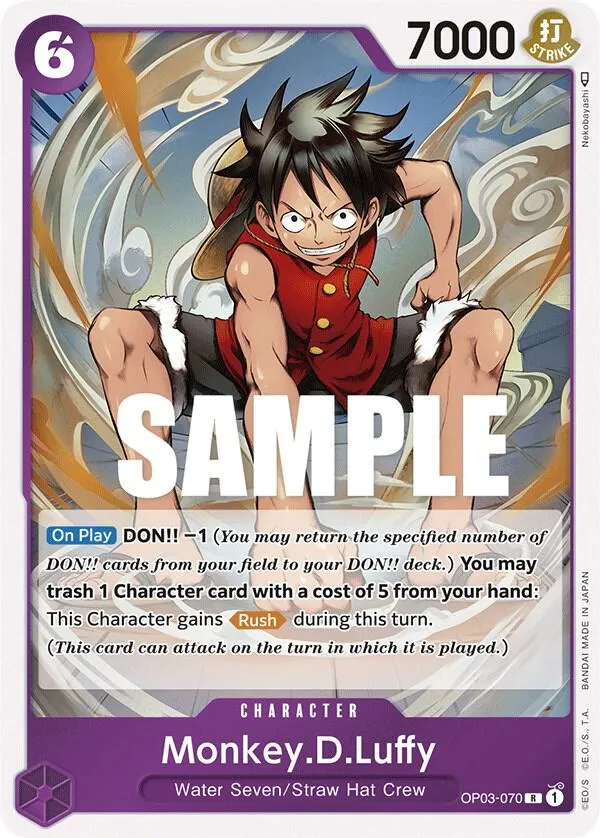 Monkey.D.Luffy — Pillars of Strength — One Piece Card Game