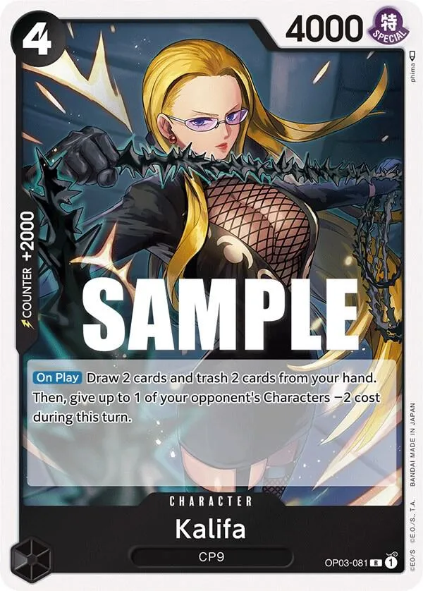 Kalifa (081) — Pillars of Strength — One Piece Card Game