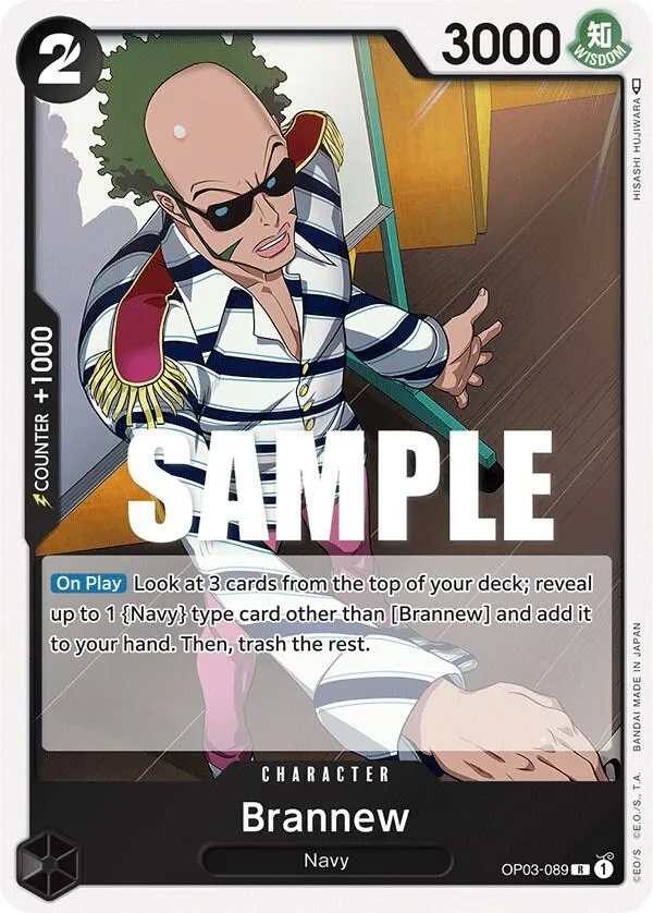 Brannew — Pillars of Strength — One Piece Card Game