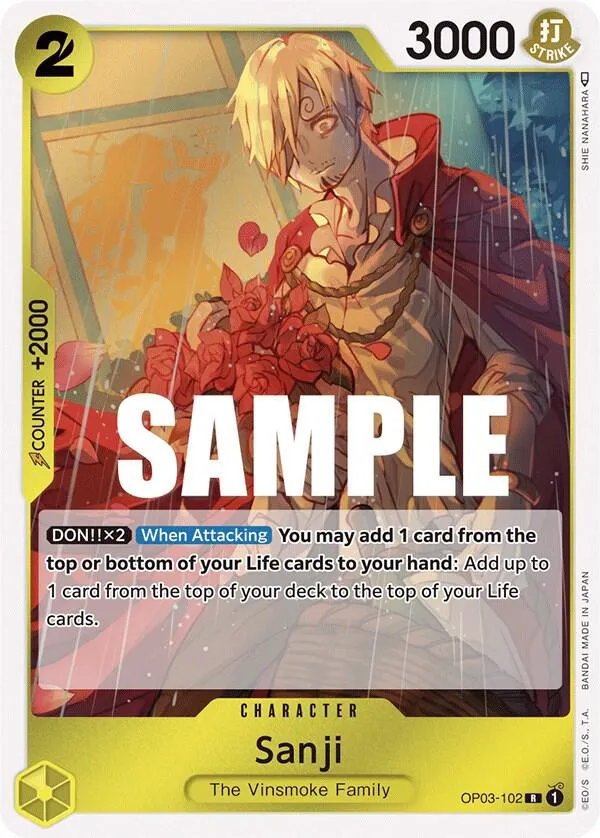 Sanji — Pillars of Strength — One Piece Card Game