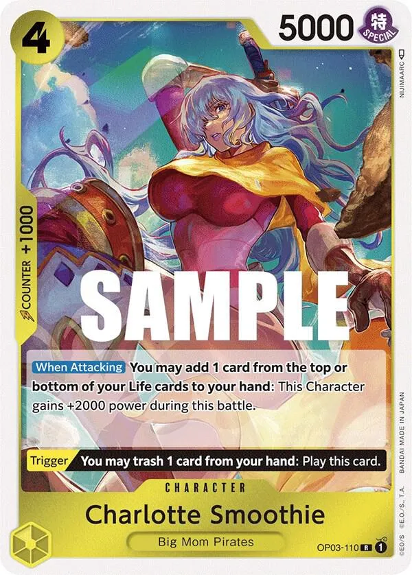 Charlotte Smoothie — Pillars of Strength — One Piece Card Game