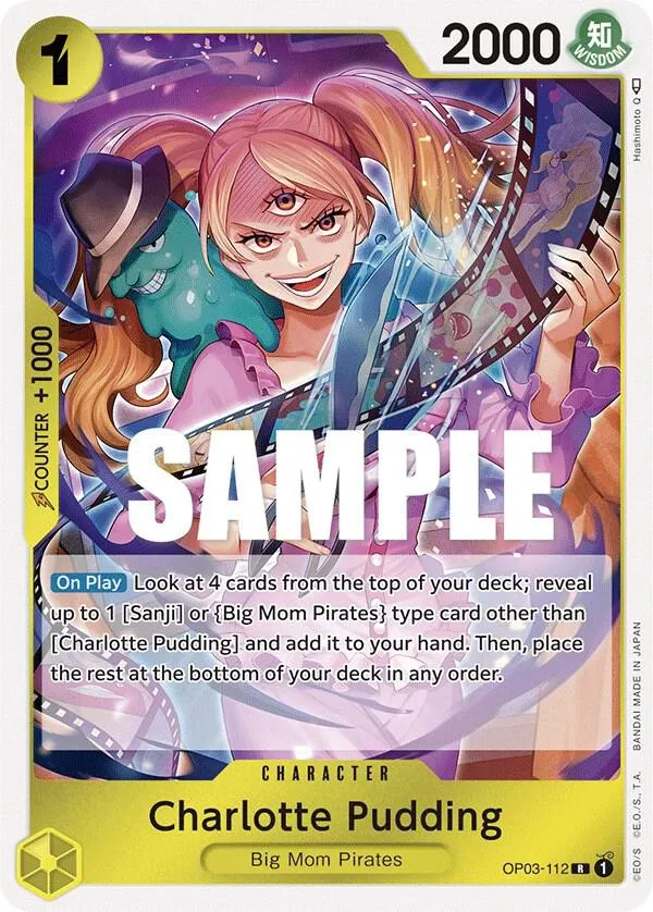 Charlotte Pudding — Pillars of Strength — One Piece Card Game