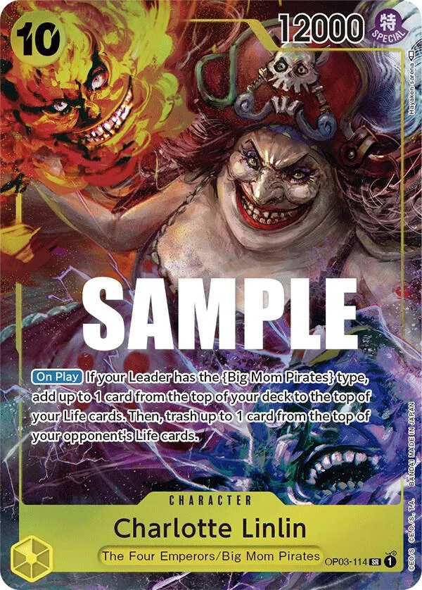 Charlotte Linlin (114) (Alternate Art) — Pillars of Strength — One Piece Card Game