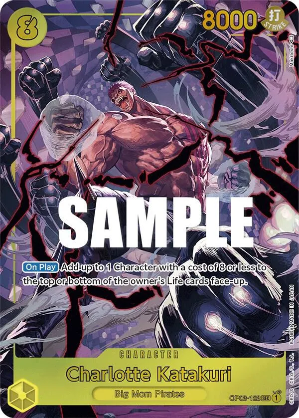 Charlotte Katakuri (123) (Alternate Art) — Pillars of Strength — One Piece Card Game
