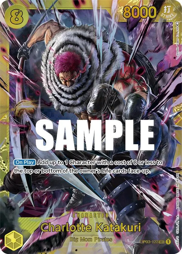 Charlotte Katakuri (123) — Pillars of Strength — One Piece Card Game