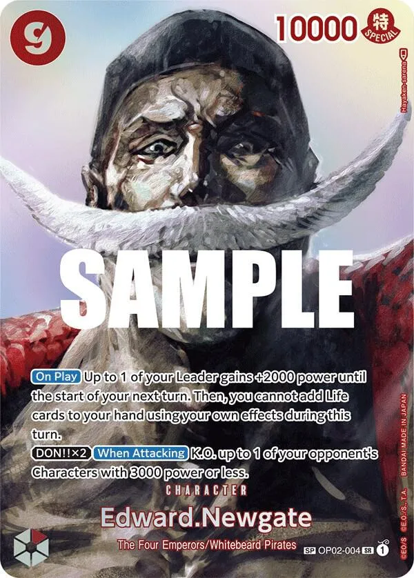 Edward.Newgate (SP) — Kingdoms of Intrigue — One Piece Card Game