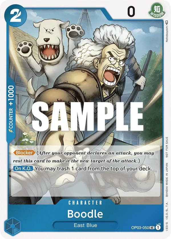 Boodle (Dash Pack) — Kingdoms of Intrigue — One Piece Card Game