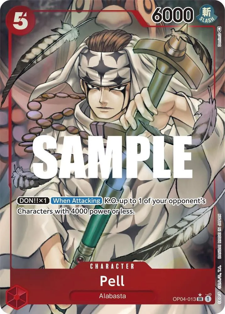 Pell (OP04-013) — Kingdoms of Intrigue — One Piece Card Game