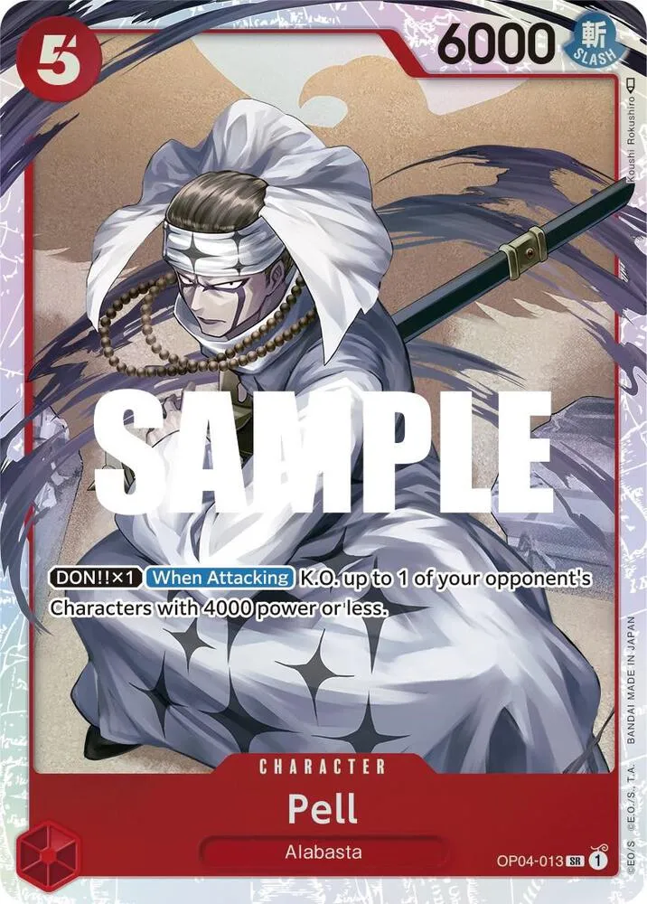 Pell (OP04-013) — Kingdoms of Intrigue — One Piece Card Game