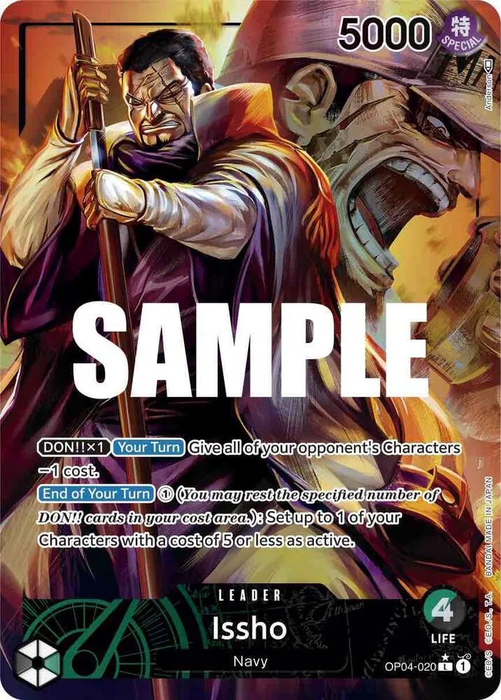 Issho (OP04-020) — Kingdoms of Intrigue — One Piece Card Game