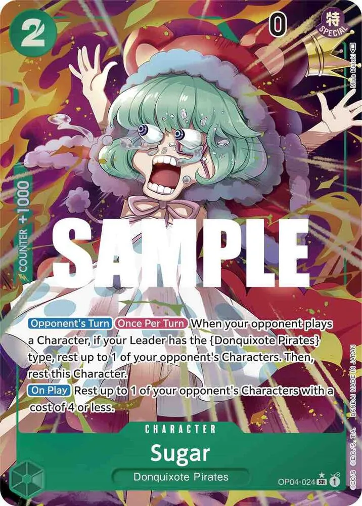 Sugar (Alternate Art) — Kingdoms of Intrigue — One Piece Card Game
