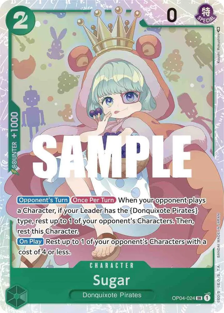 Sugar — Kingdoms of Intrigue — One Piece Card Game