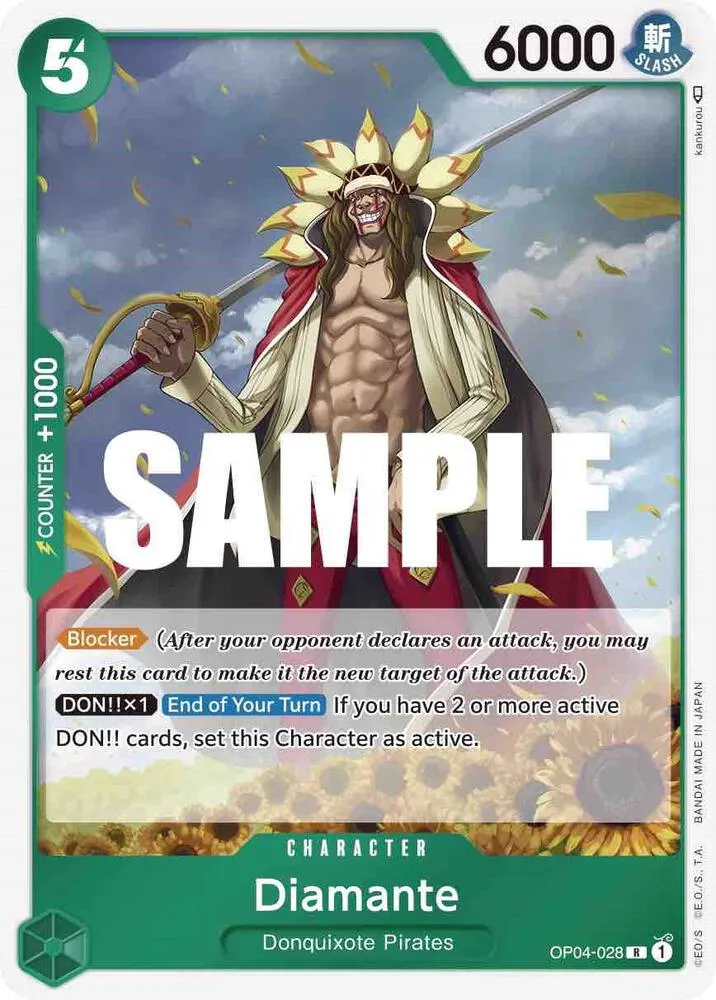 Diamante — Kingdoms of Intrigue — One Piece Card Game