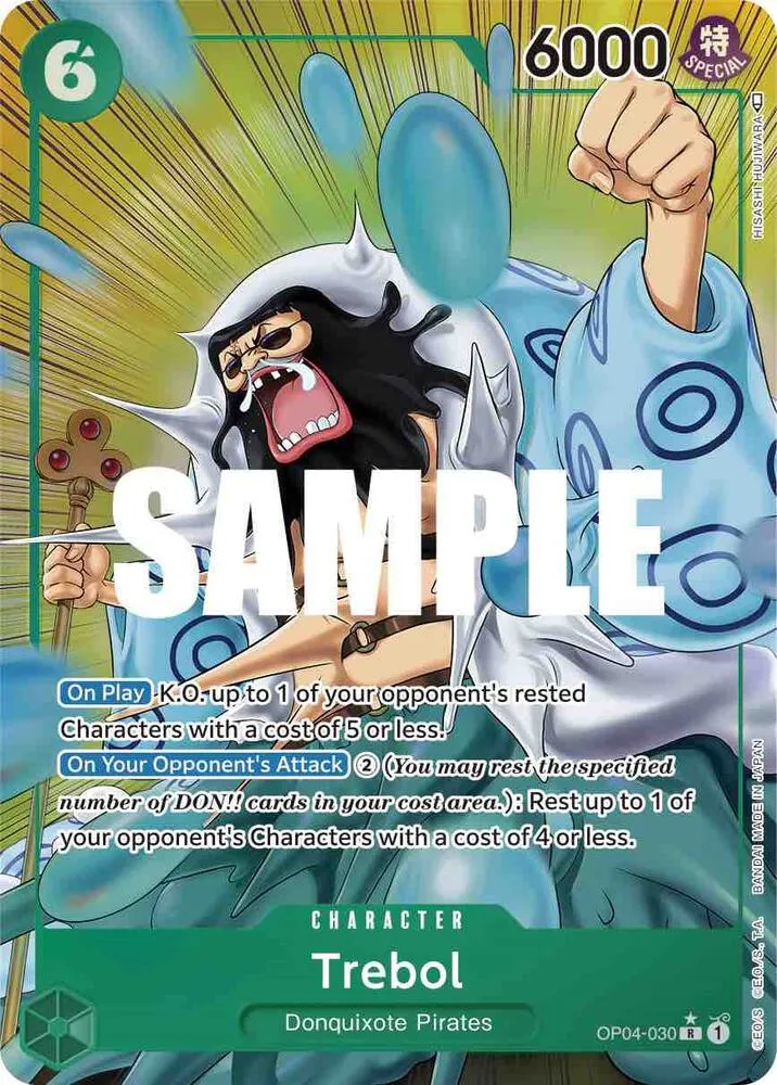 Trebol (OP04-030) — Kingdoms of Intrigue — One Piece Card Game