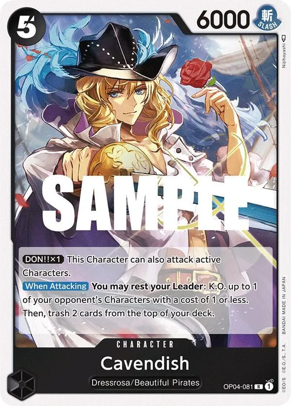 Cavendish — Kingdoms of Intrigue — One Piece Card Game