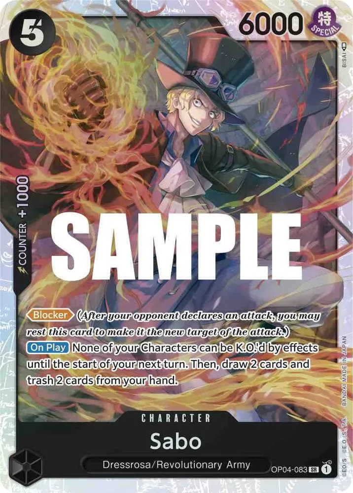 Sabo — Kingdoms of Intrigue — One Piece Card Game