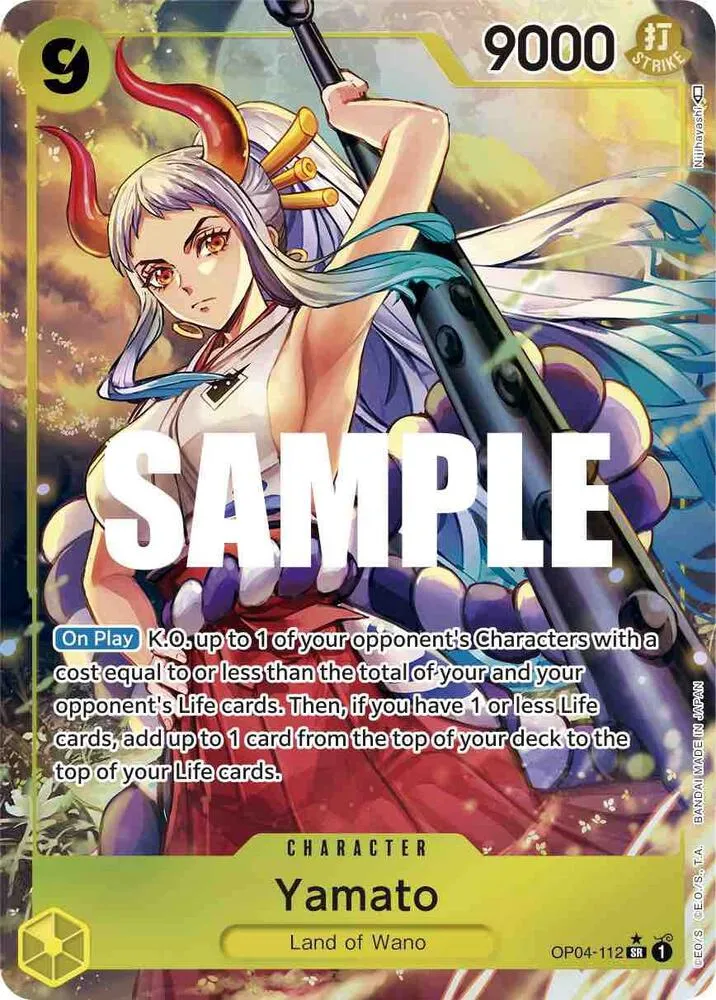 Yamato (Alternate Art) — Kingdoms of Intrigue — One Piece Card Game
