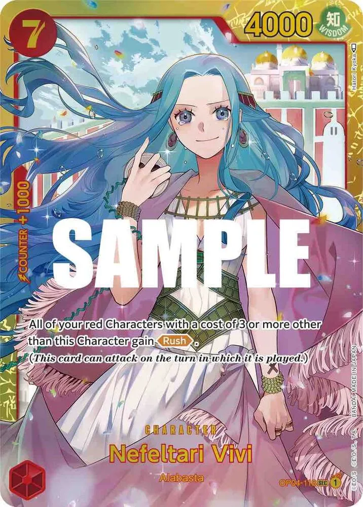 Nefeltari Vivi (118) — Kingdoms of Intrigue — One Piece Card Game