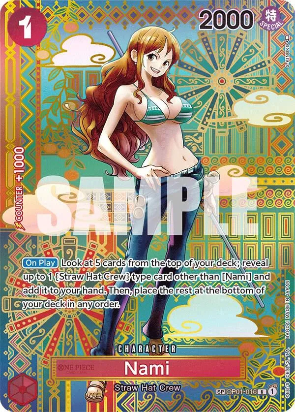 Nami (SP) — Awakening of the New Era — One Piece Card Game